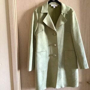 Faux Suede coat, Size S